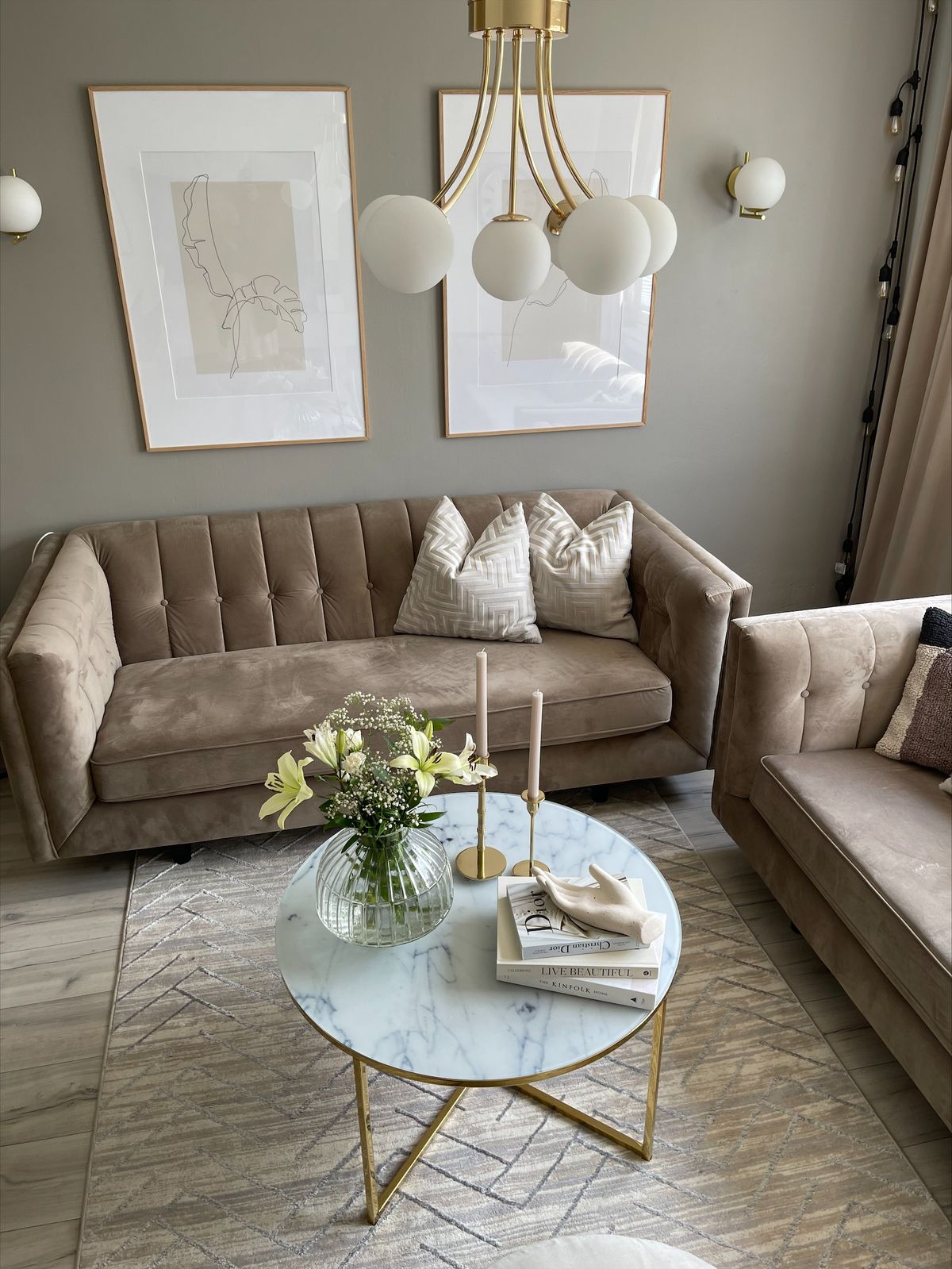 Canapé 3 places en lin – Néo 190 cm - Canapé Home