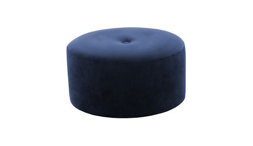 Grand pouf rond Flair - 4 boutons