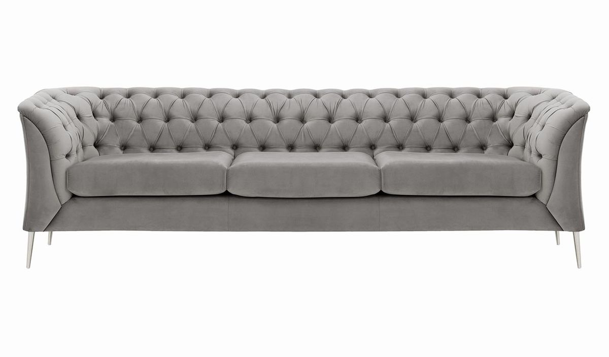 Canapé trois places Chesterfield Modern
