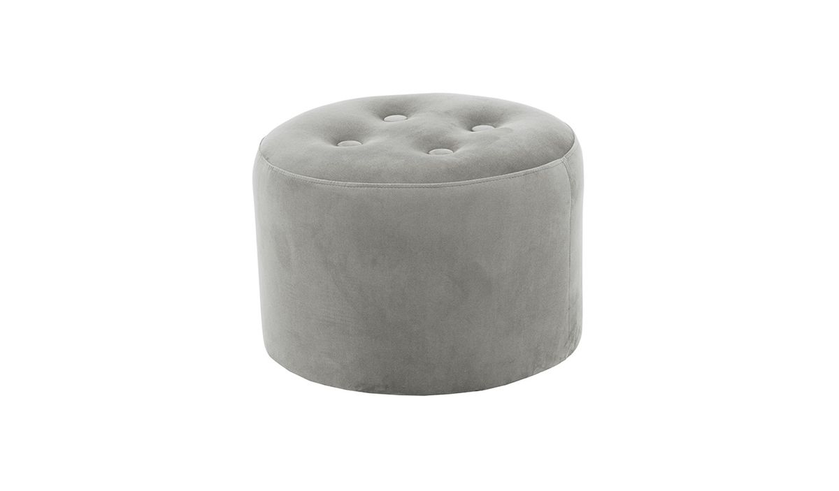 Petit pouf rond Flair - 4 boutons — vue 3