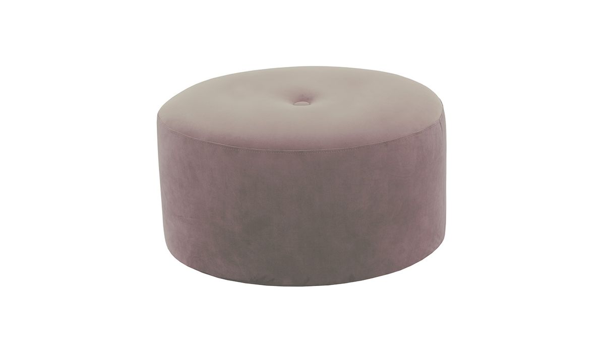 Grand pouf rond Flair - 4 boutons — vue 7