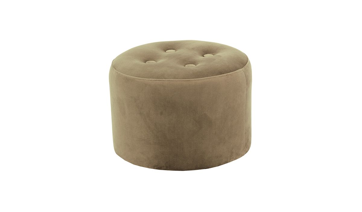 Petit pouf rond Flair - 4 boutons — vue 4