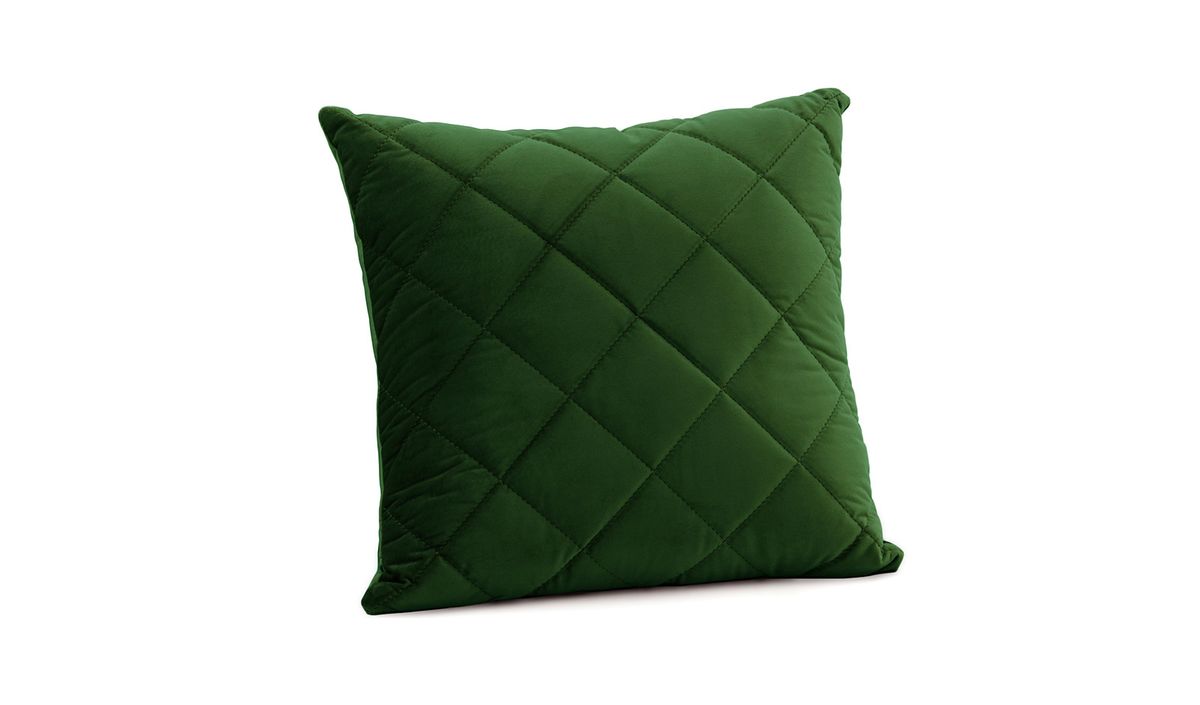 Coussin en velours matelassé 45x45 cm — vue 7