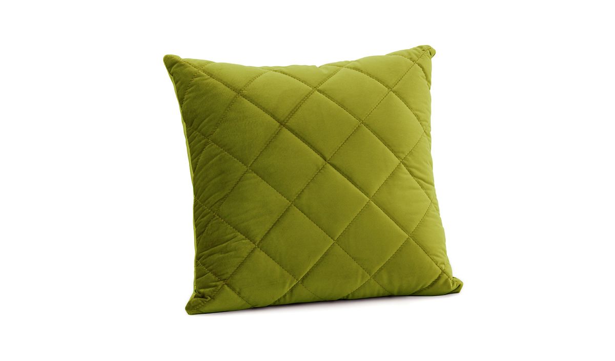 Coussin en velours matelassé 45x45 cm — vue 6