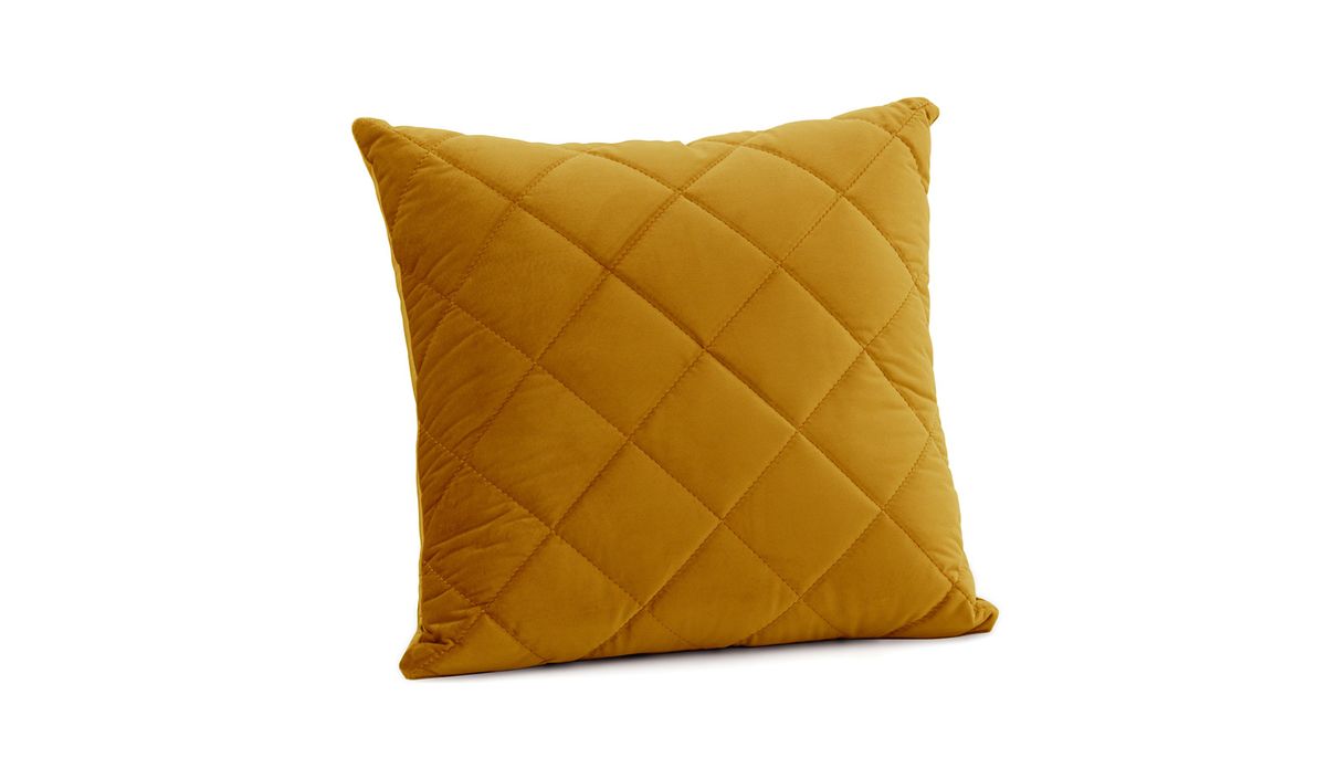 Coussin en velours matelassé 45x45 cm — vue 5
