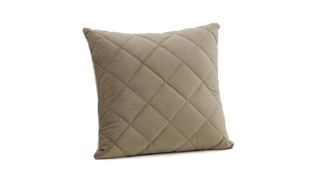 Coussin en velours matelassé 45x45 cm — vue 3