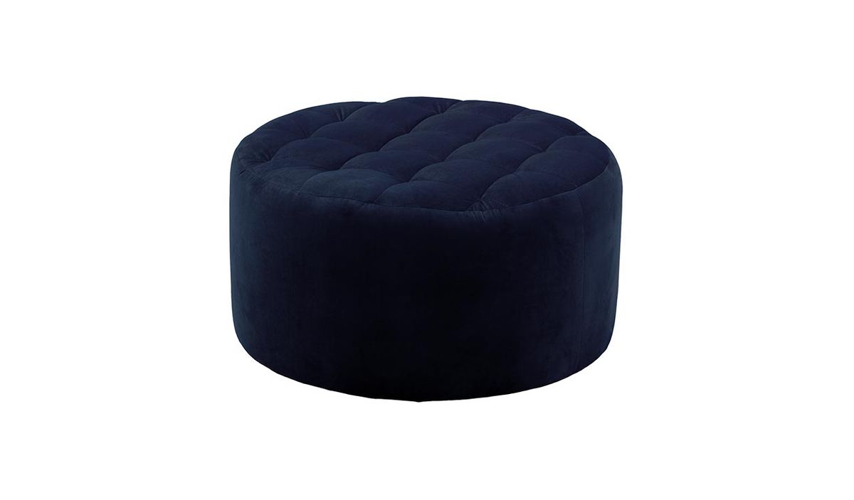 Grand pouf rond avec coutures Flair — vue 7