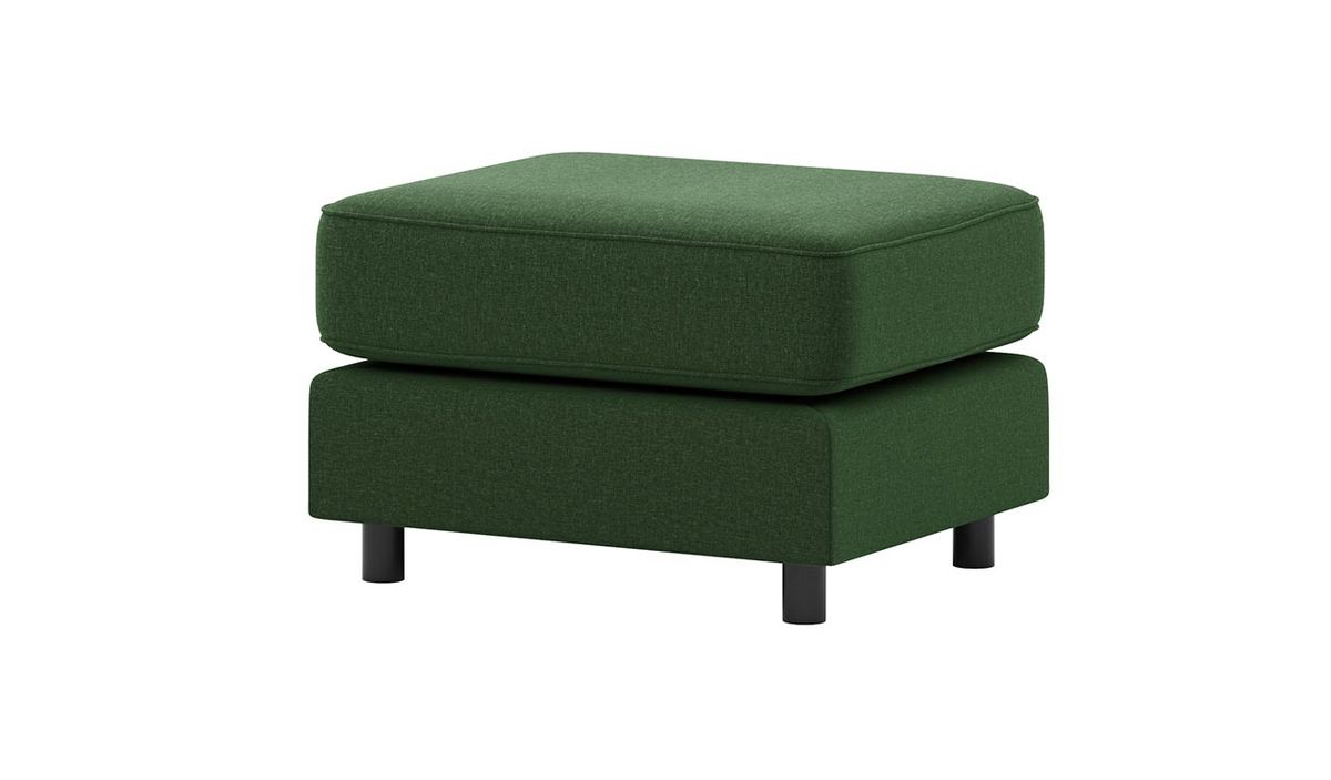 Pouf Dillon, vert foncé - Malmo 37