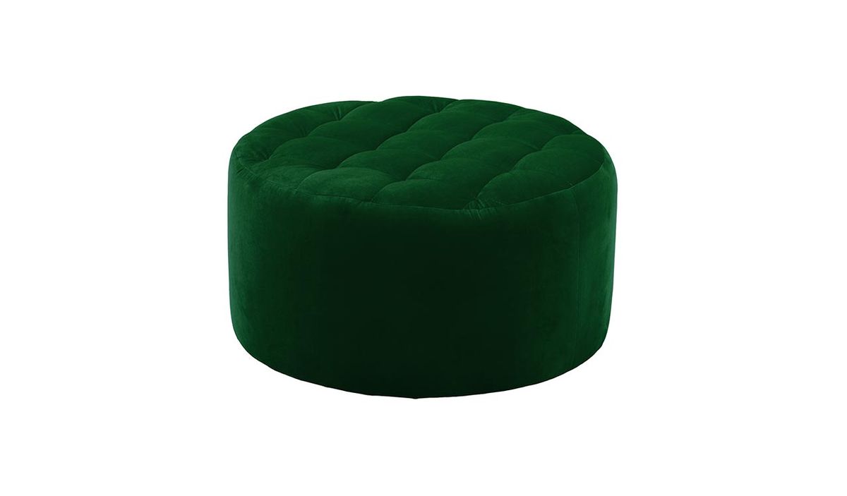 Grand pouf rond avec coutures Flair — vue 6