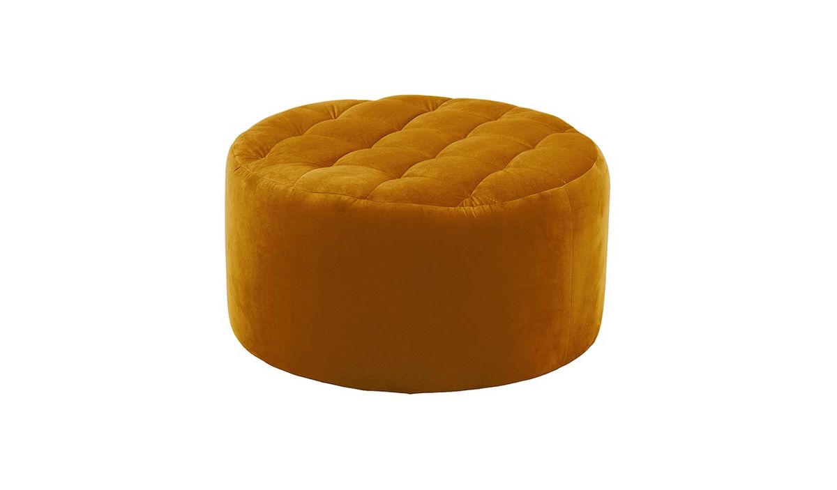 Grand pouf rond avec coutures Flair — vue 5
