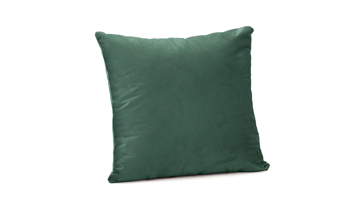 Coussin en velours 45x45 cm, bleu - Velluto 12