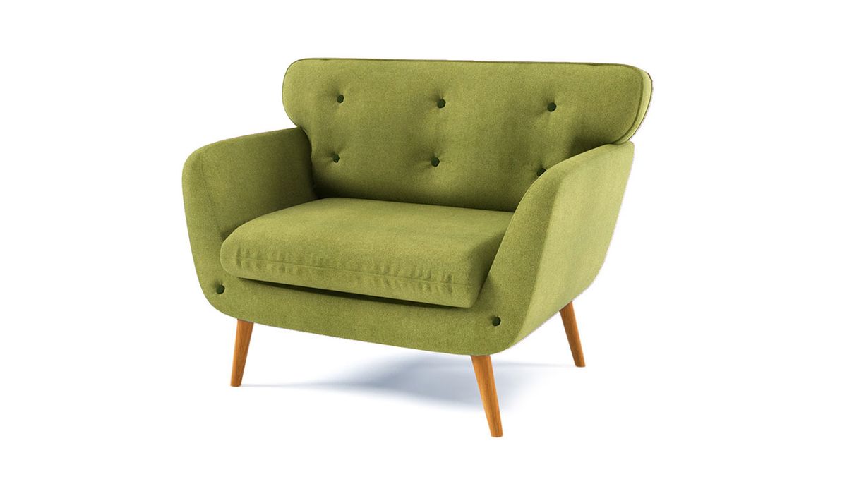 Fauteuil Rea, vert citron - Ibiza 10