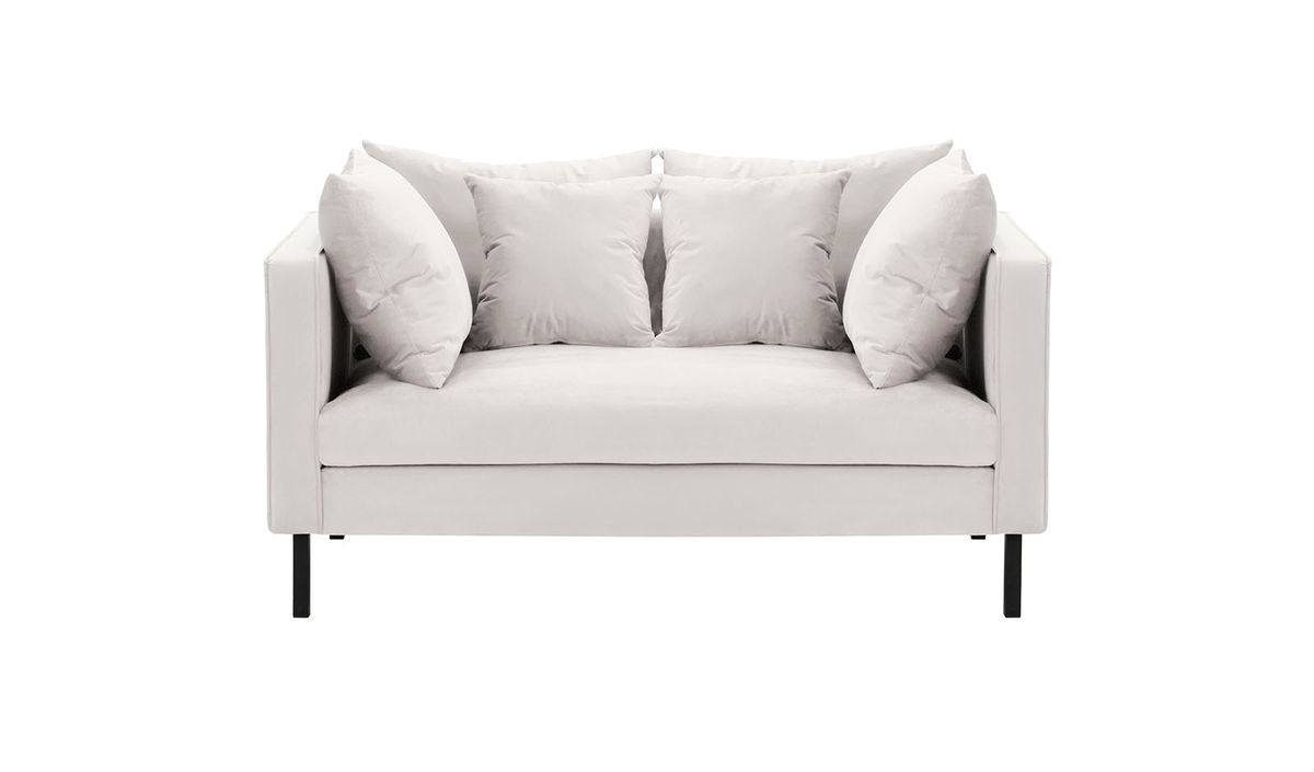 Shila - Canapé deux places, beige clair - Velluto 2