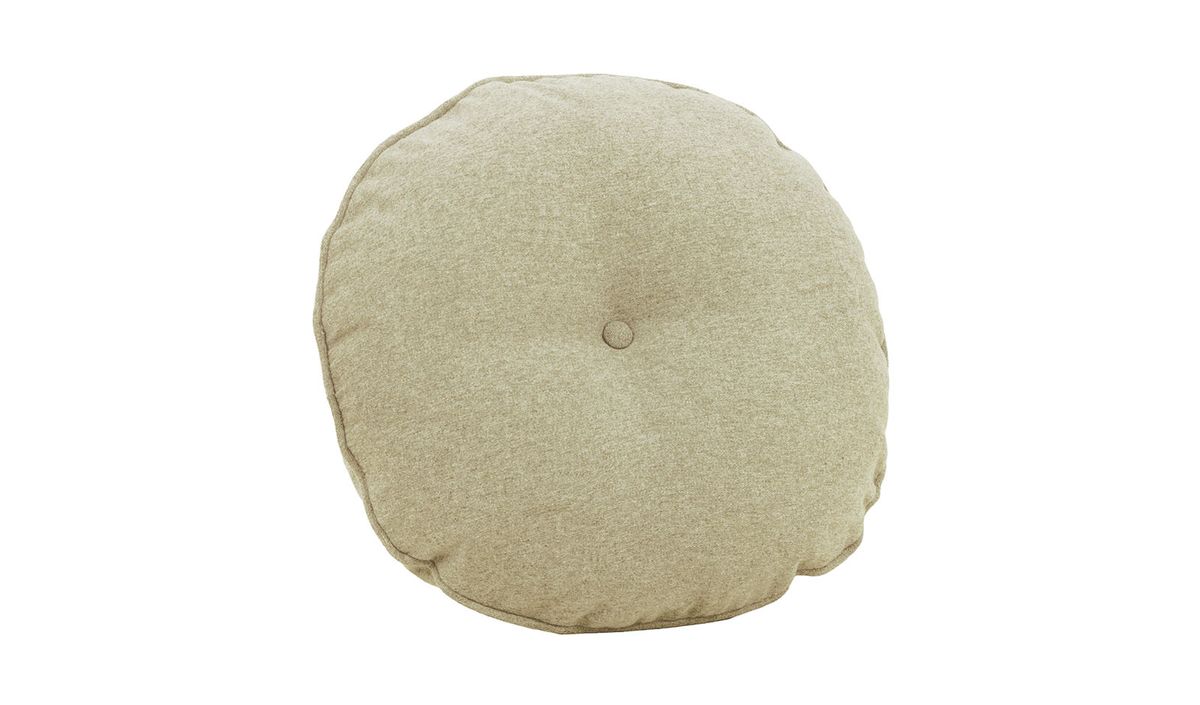Coussin rond avec bouton. — vue 4