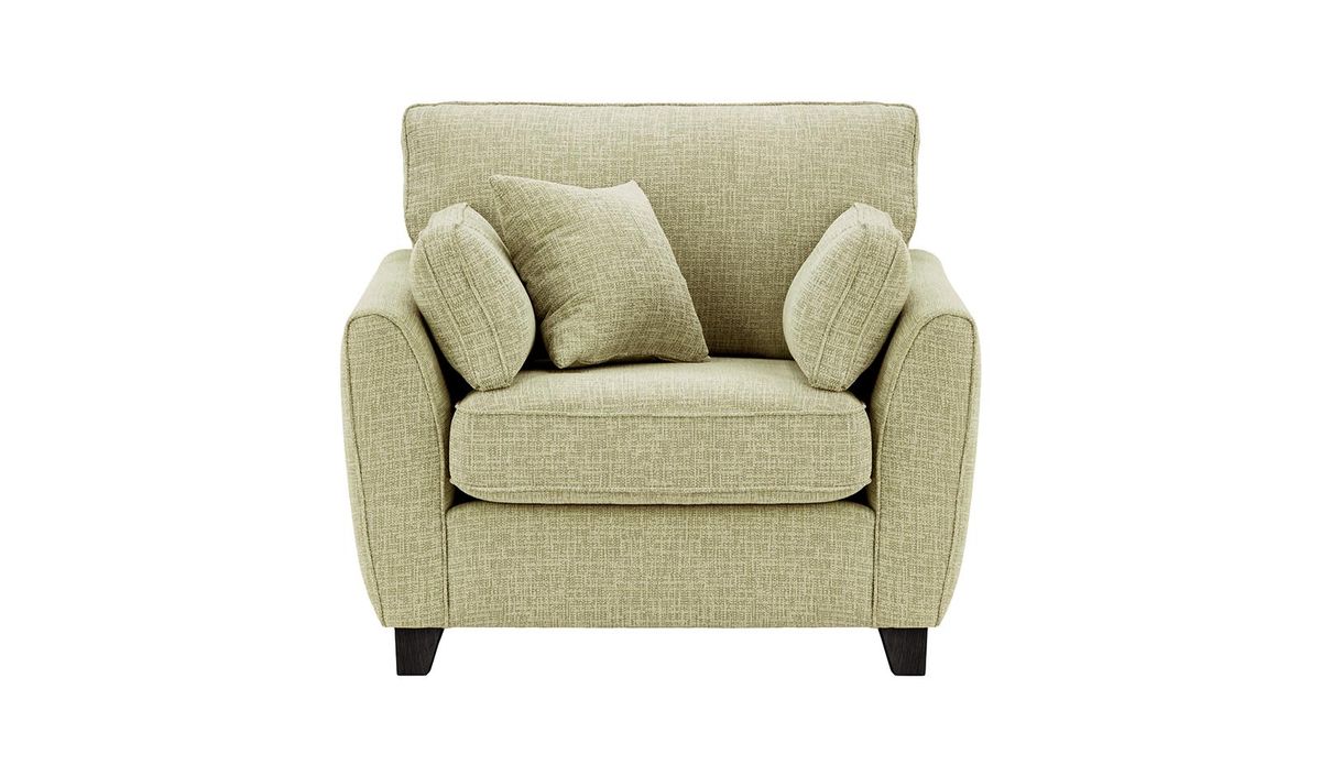 Fauteuil James, Vitolini 337-0708 - Vison, Couleur des pieds: Noir
