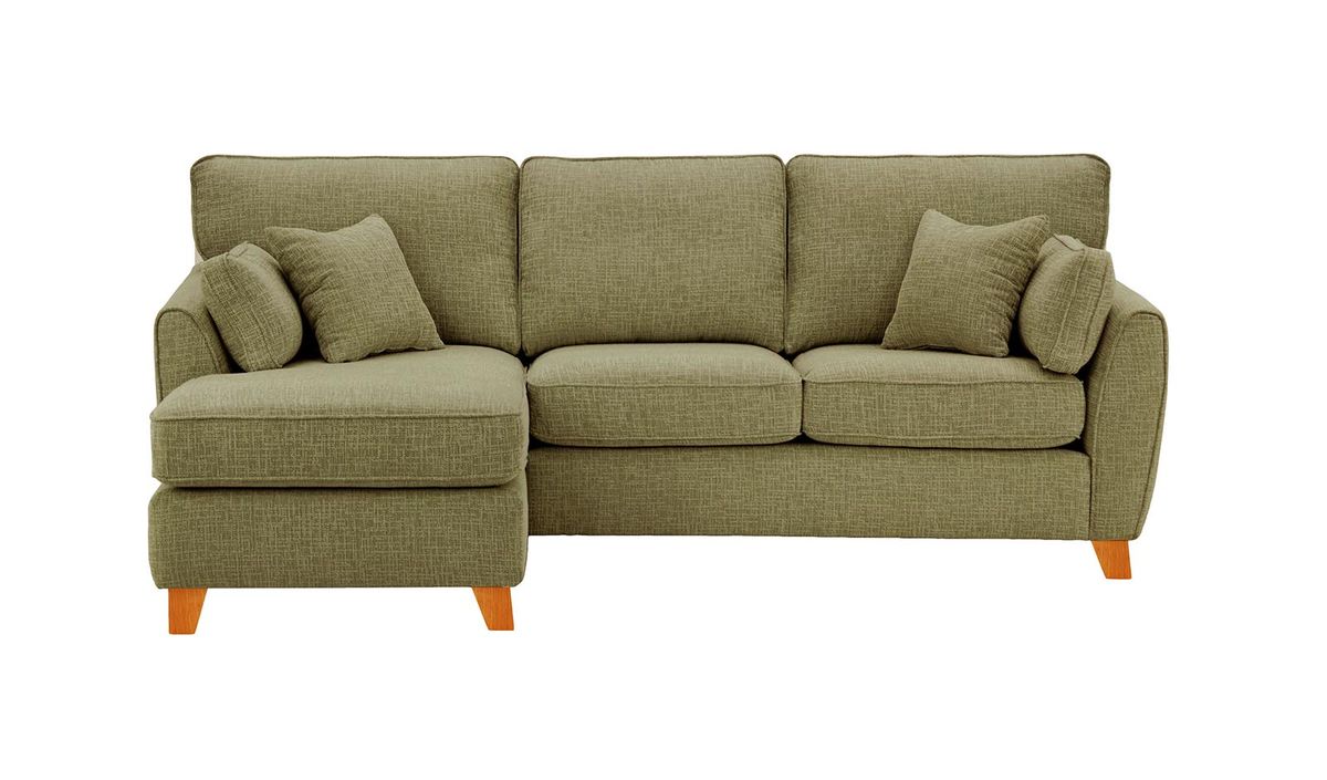 Canapé d’angle gauche James, Vitolini 256-0624 - Marron Clair