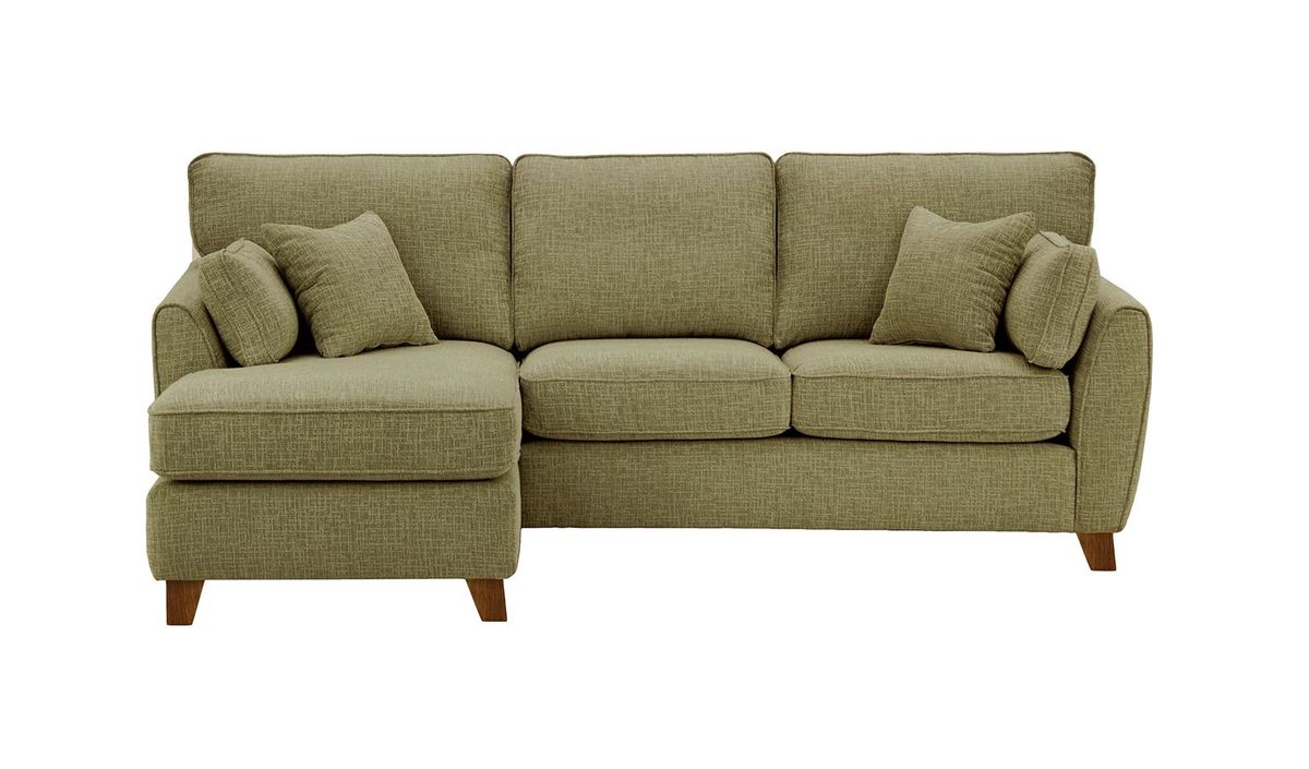 Canapé d’angle gauche James, Vitolini 256-0624 - Marron Clair