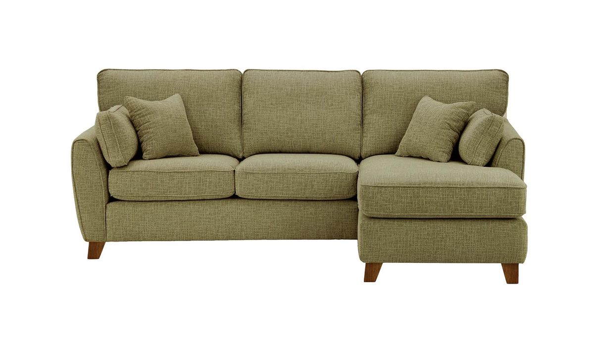 Canapé d’angle droit James, Vitolini 256-0624 - Marron Clair