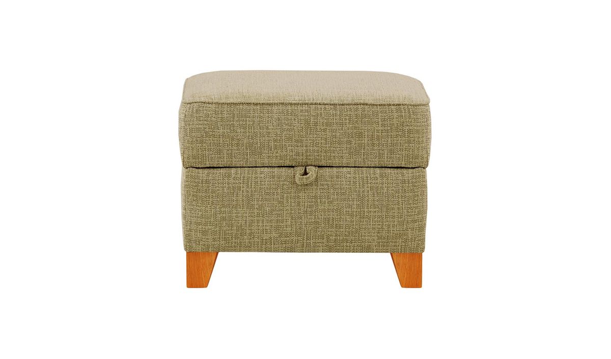 Pouf avec rangement James, Vitolini 256-0624 - Marron Clair