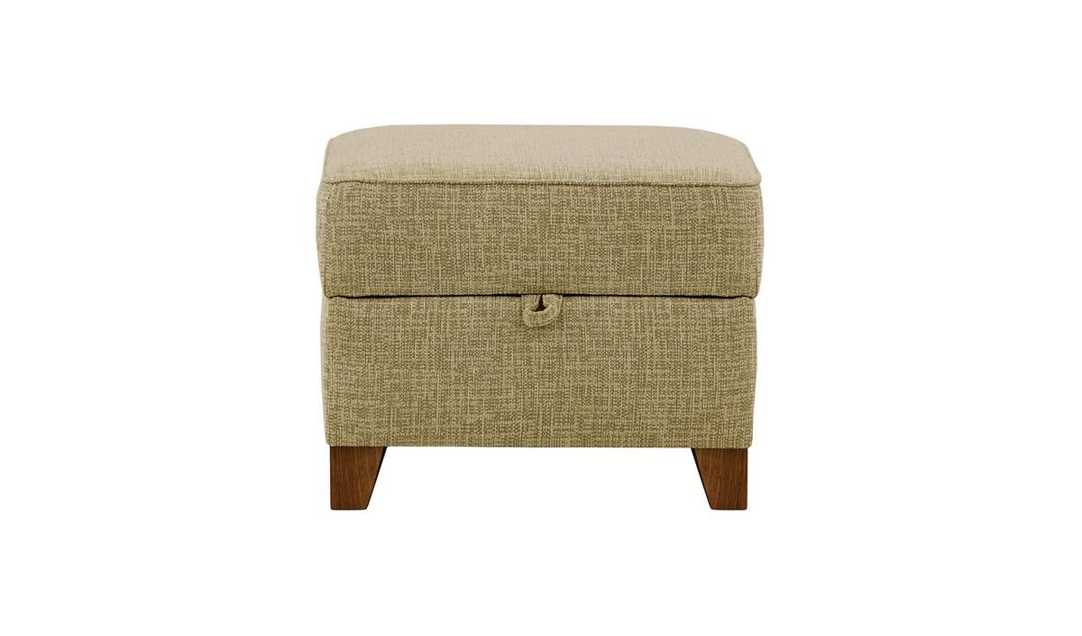 Pouf avec rangement James, Vitolini 256-0624 - Marron Clair