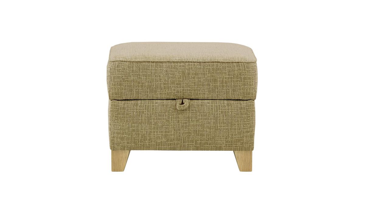 Pouf avec rangement James, Vitolini 256-0624 - Marron Clair