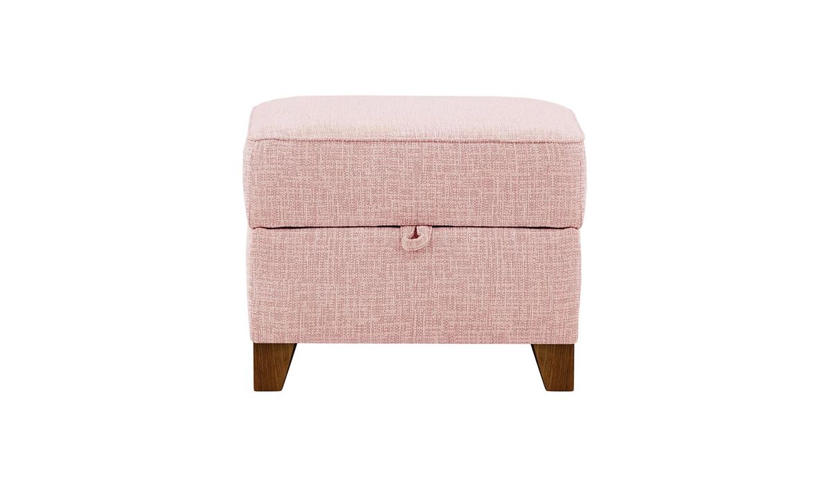 Pouf avec rangement James, Vitolini 336-1036 - Rose