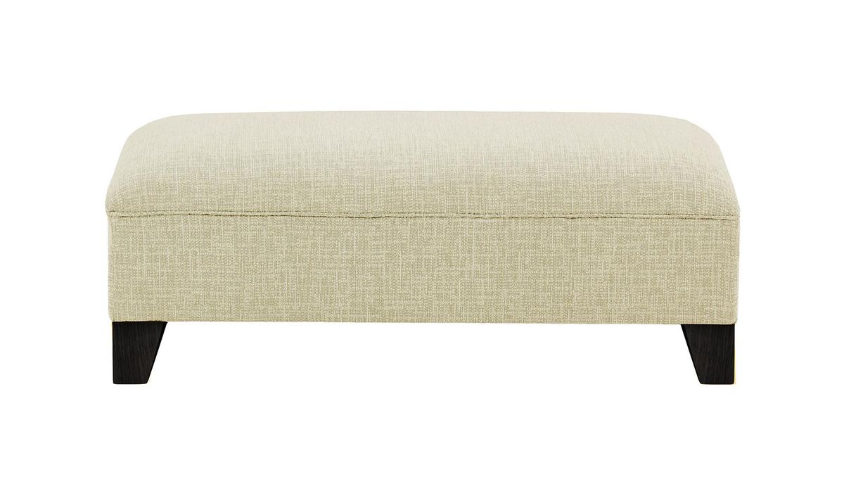 Pouf James, Vitolini 337-0708 - Vison, Couleur des pieds: Noir
