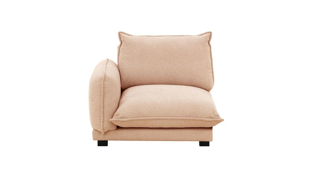 Bali - Module extrémité gauche une place, Baloo 2072 - rose