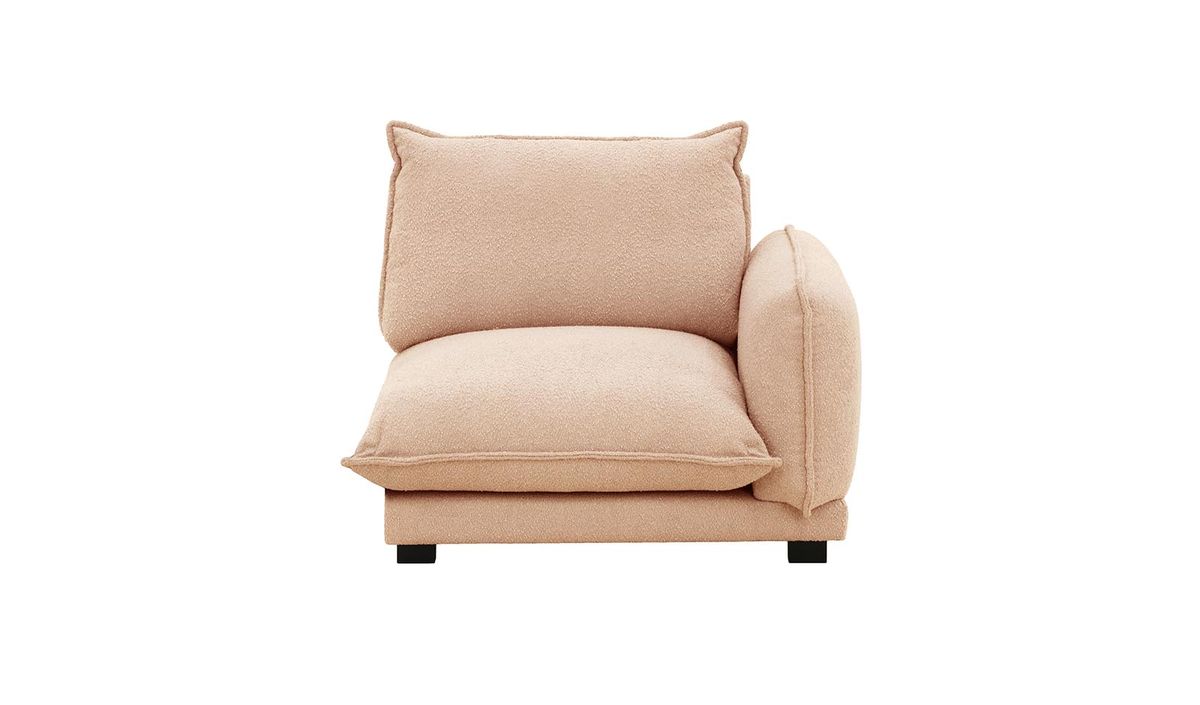 Bali - Module extrémité droit une place, Baloo 2072 - rose