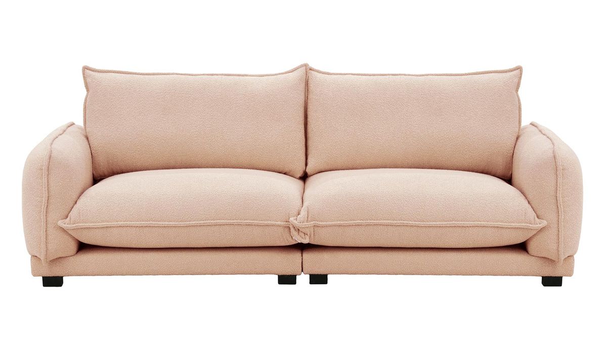 Canapé Bali trois places, Baloo 2072 - rose