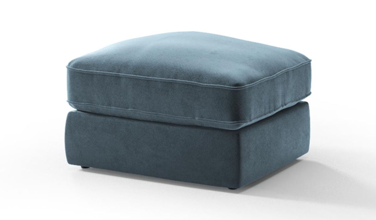 Pouf Baron, bleu ciel - Kronos 31