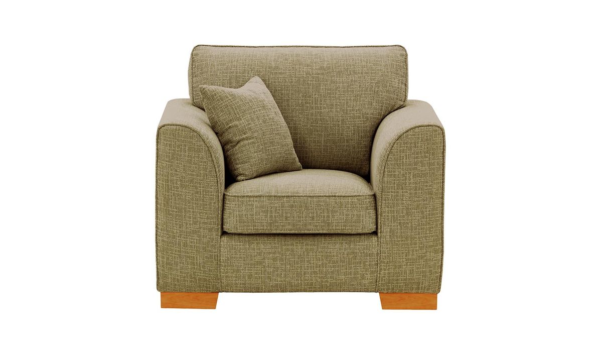 Fauteuil Avos, Vitolini 256-0624 - Marron Clair, Couleur des pieds: aveo