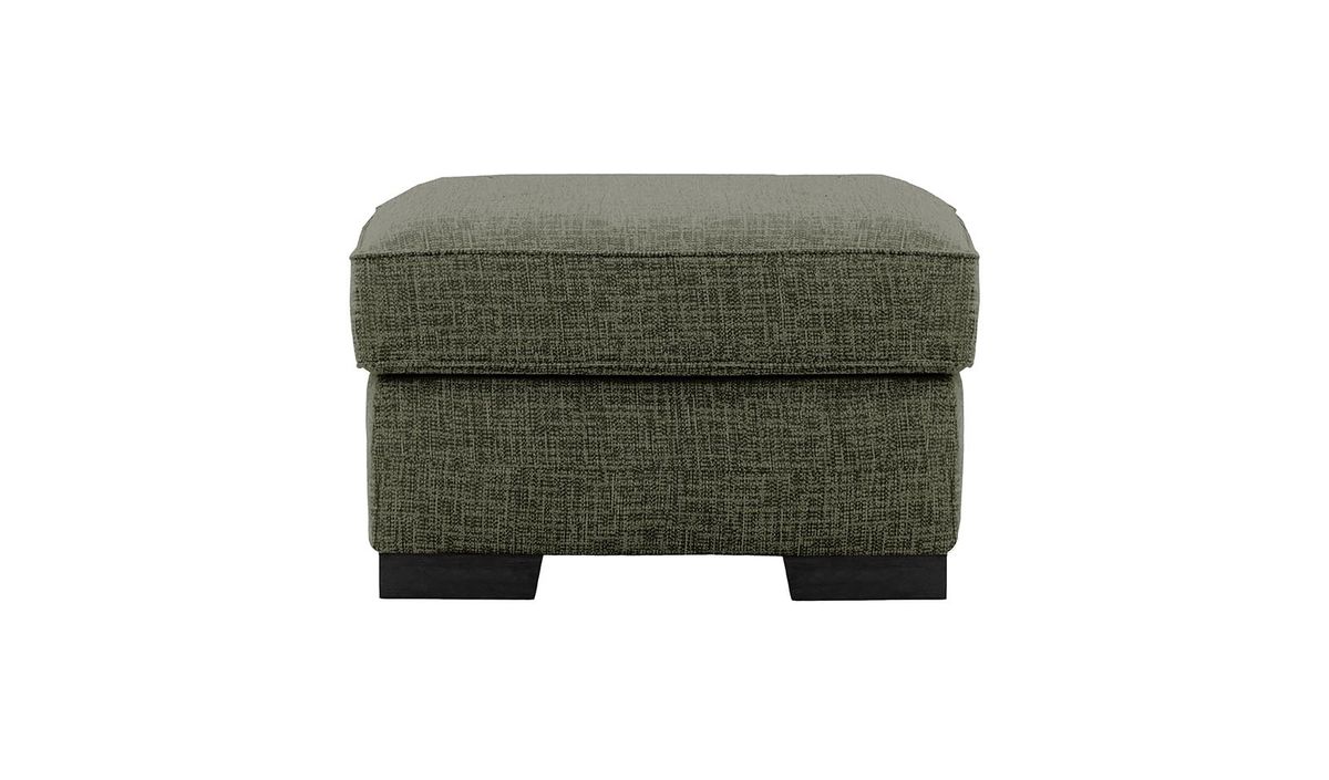 Pouf Avos, Vitolini 097-1714 - Gris, Couleur des pieds: Noir