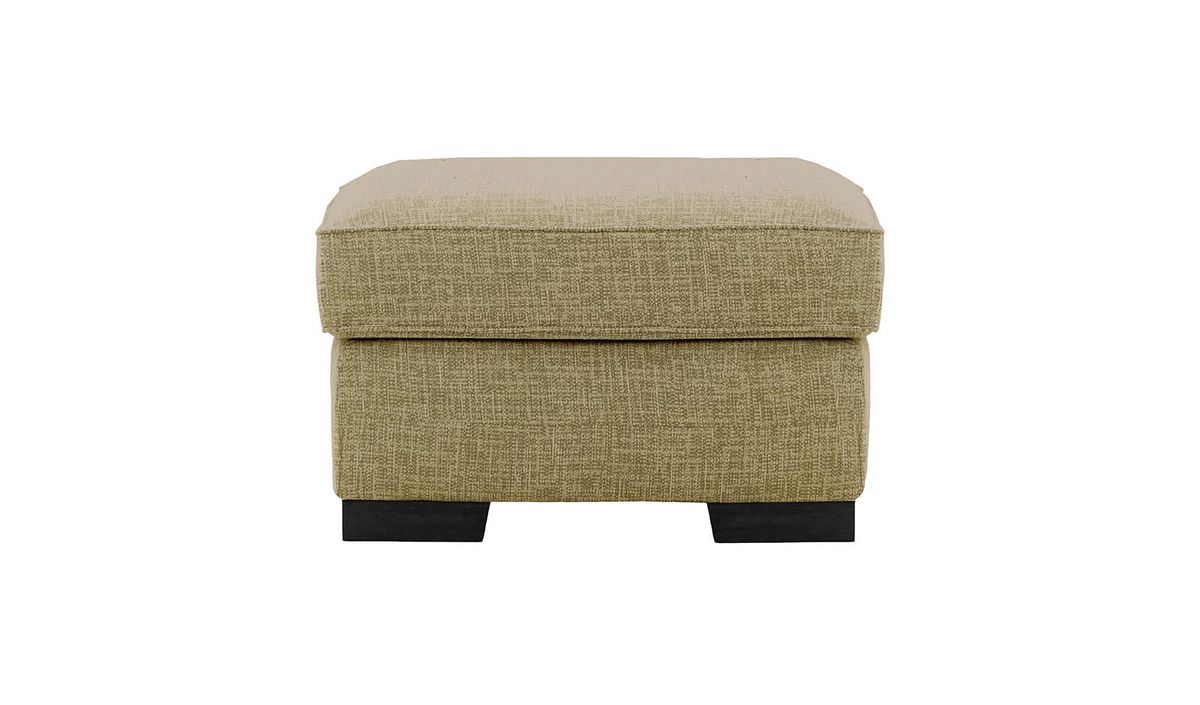 Pouf Avos, Vitolini 256-0624 - Marron Clair, Couleur des pieds: Noir