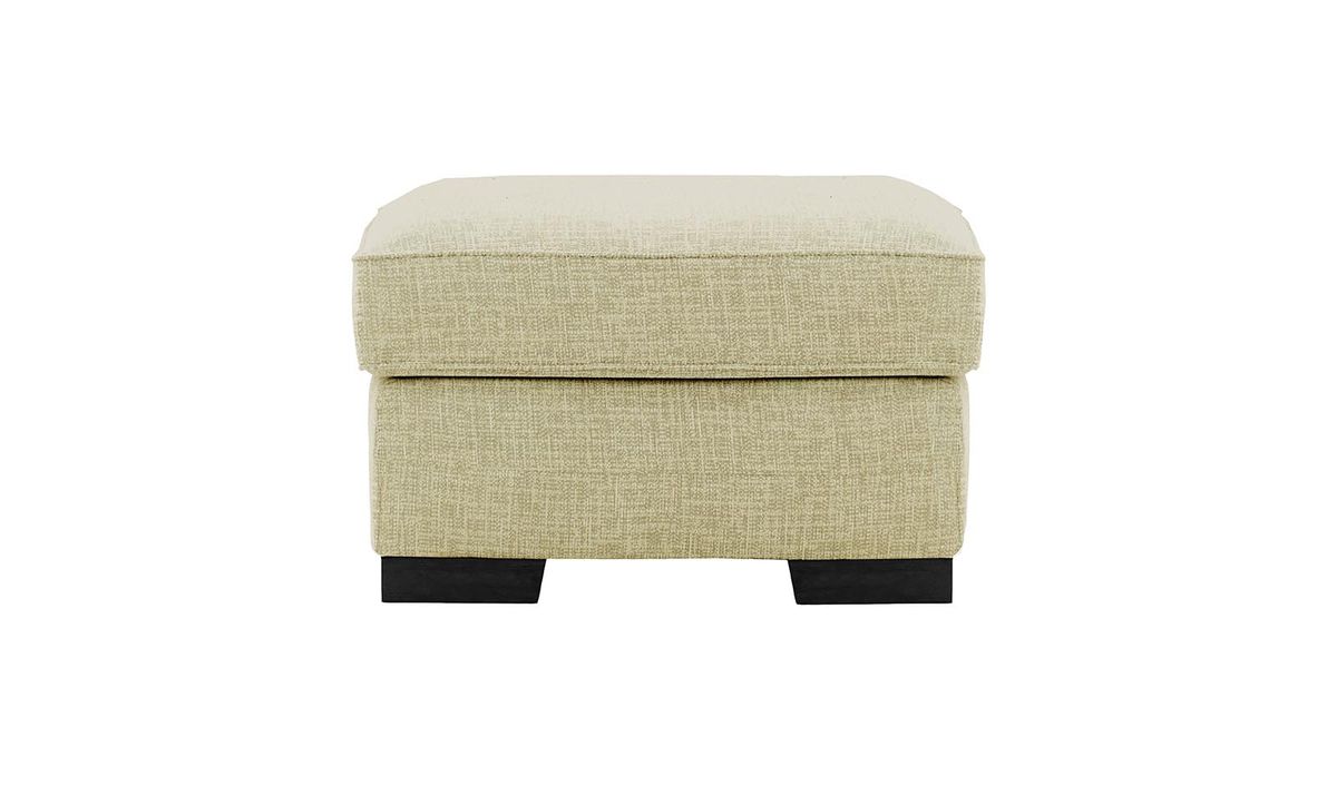 Pouf Avos, Vitolini 337-0708 - Vison, Couleur des pieds: Noir