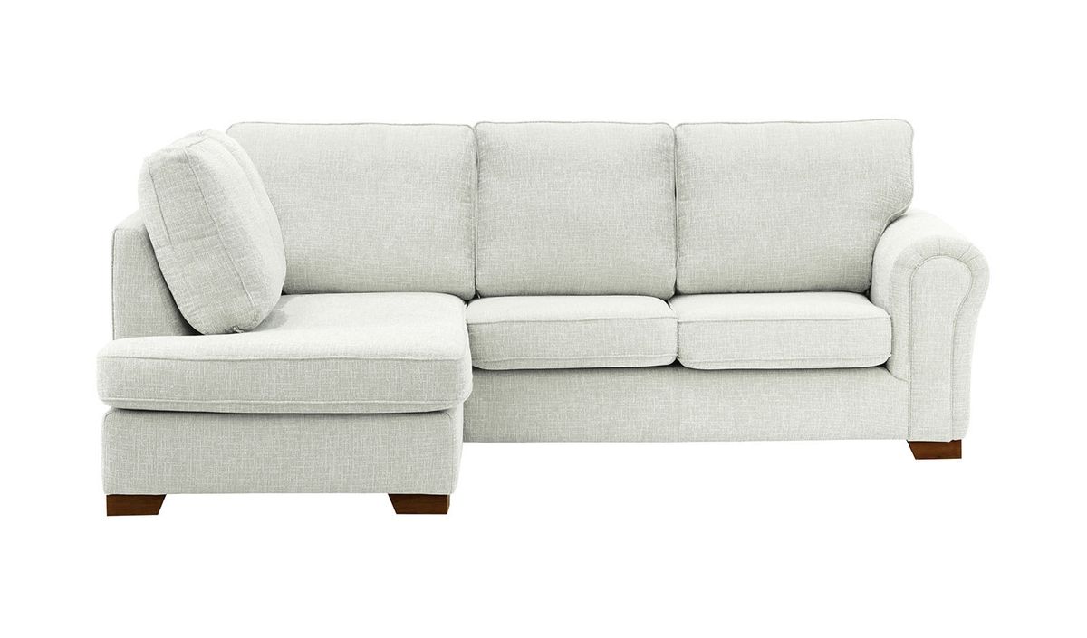 Canapé d’angle gauche Bonna, Vitolini 361-0104 - Blanc