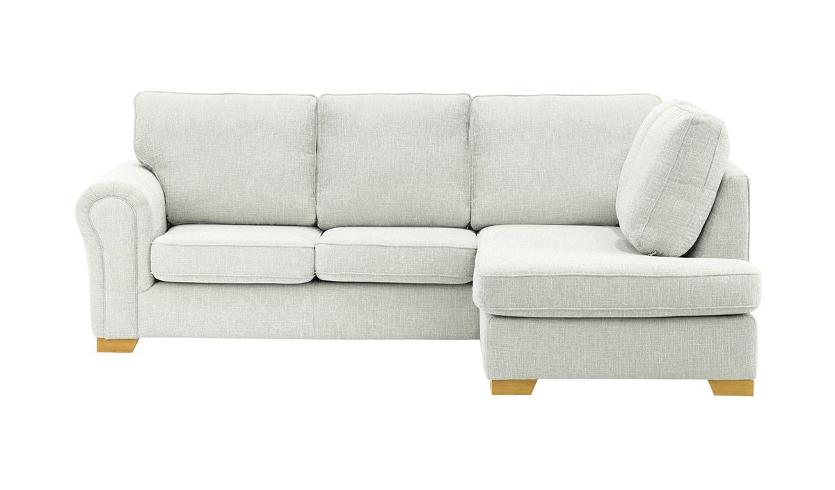 Canapé d’angle droit Bonna, Vitolini 361-0104 - Blanc