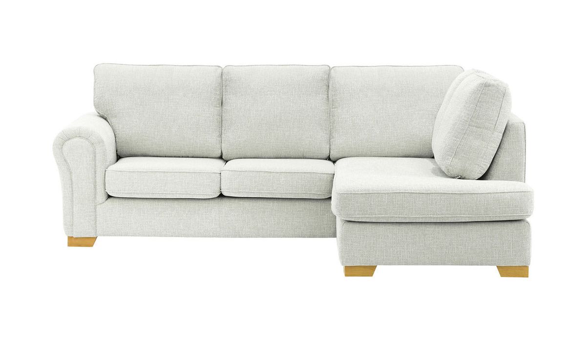 Canapé d’angle droit Bonna, Vitolini 361-0104 - Blanc
