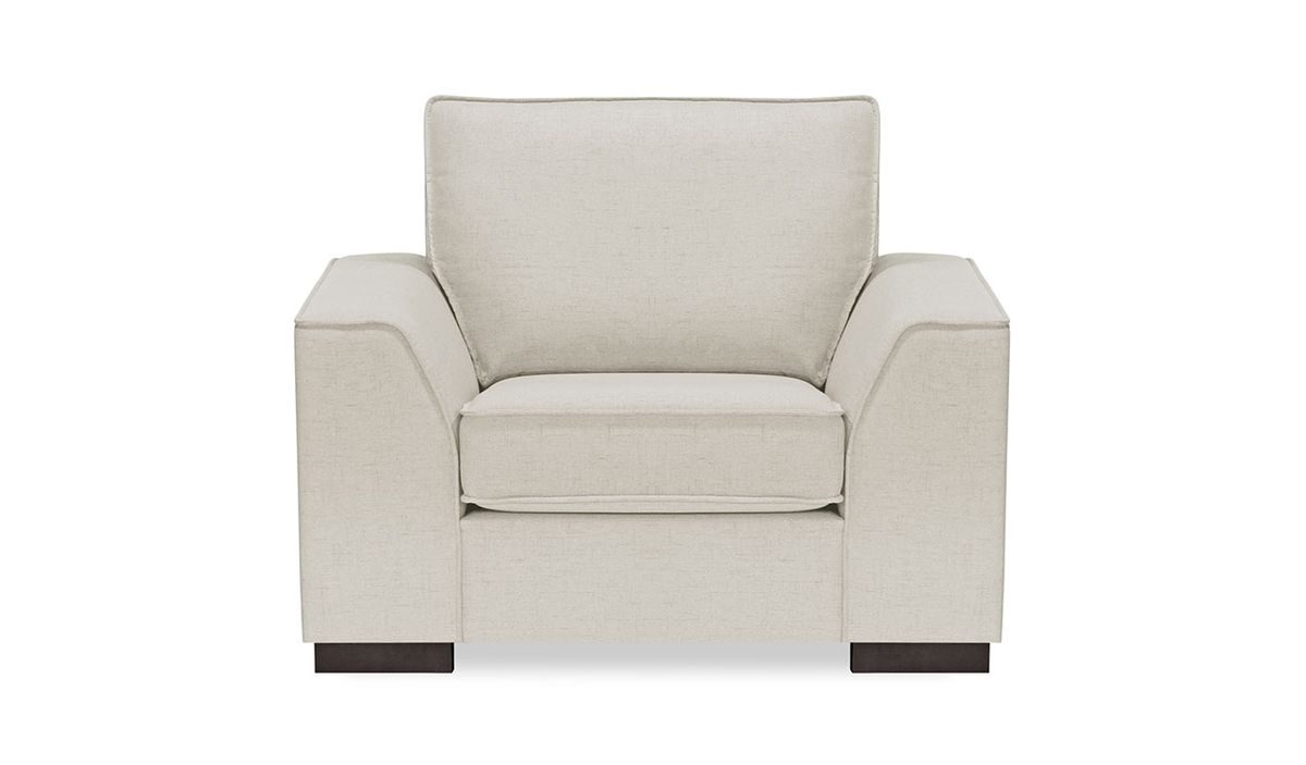 Fauteuil Hampton, blanc - Cablo 1