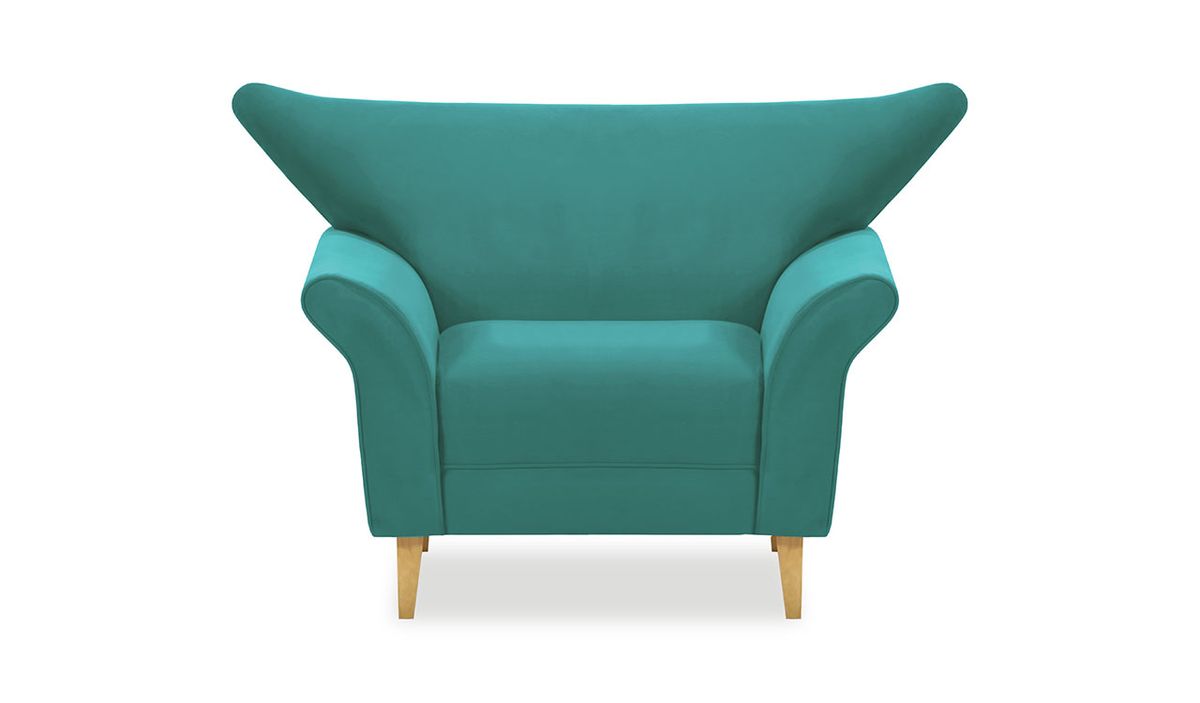 Fauteuil Vigo, bleu ciel - Kronos 12