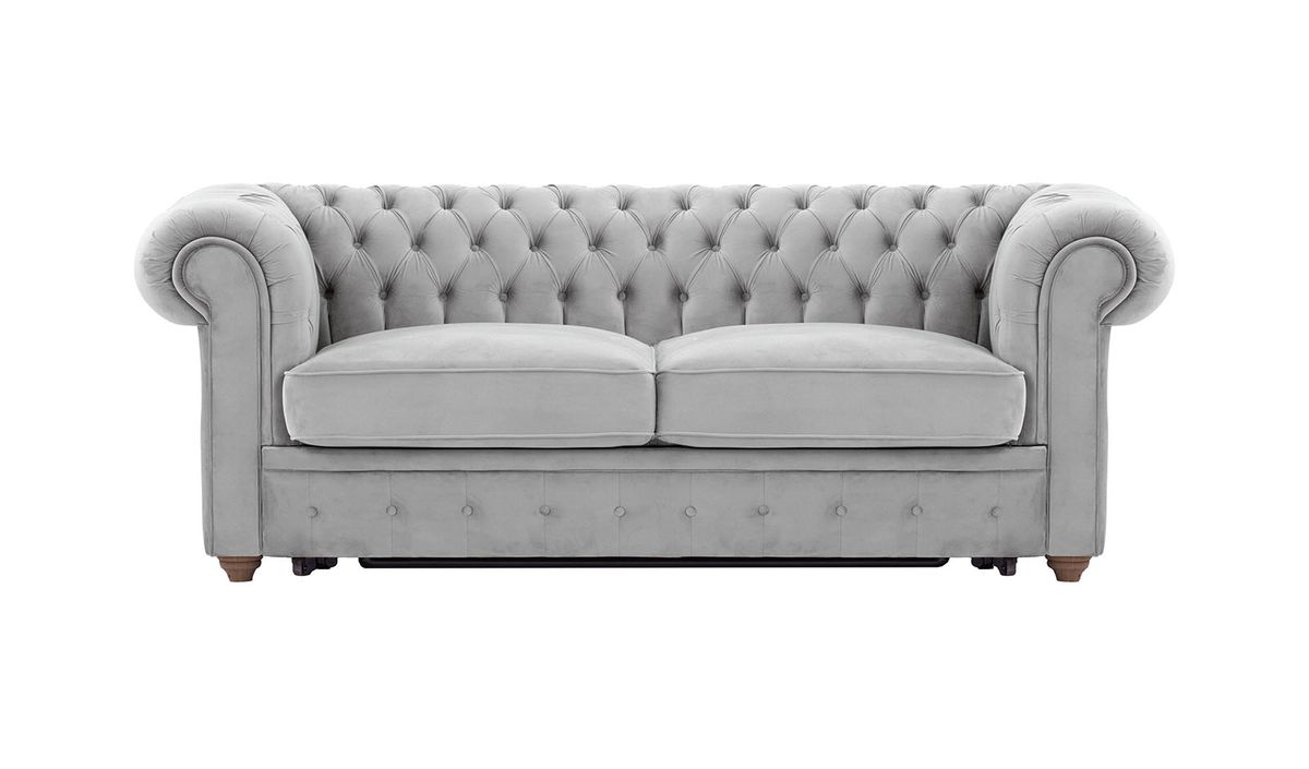 Chesterfield Max Borneo – Canapé trois places convertible avec sommier