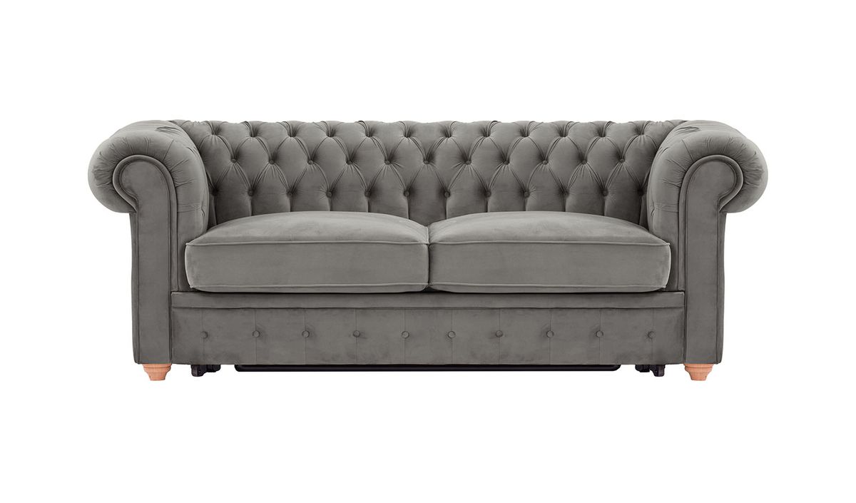 Chesterfield Max Borneo – Canapé trois places convertible avec sommier