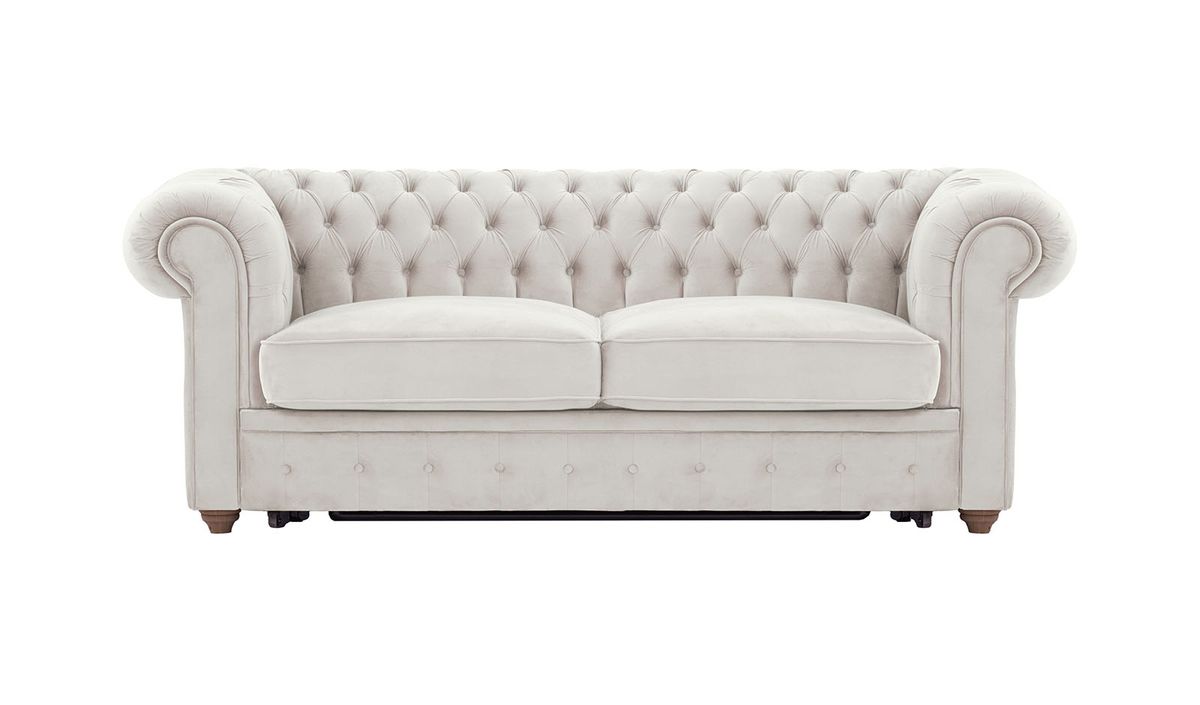 Chesterfield Max Borneo – Canapé trois places convertible avec sommier — vue 3
