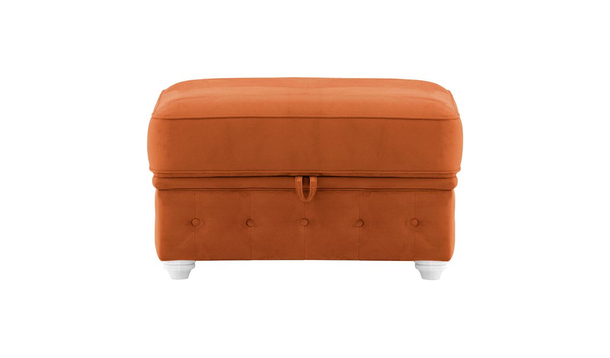 Chesterfield Borneo – Pouf avec coffre de rangement