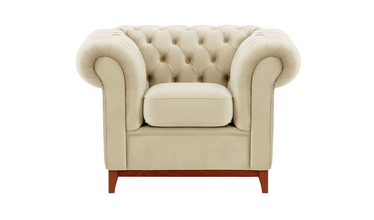 Fauteuil Chesterfield Wood — vue 6