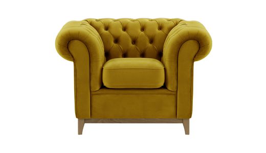 Fauteuil Chesterfield Wood