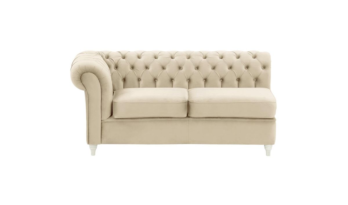 Chesterfield- Module d’extrémité gauche deux places (2L) — vue 5