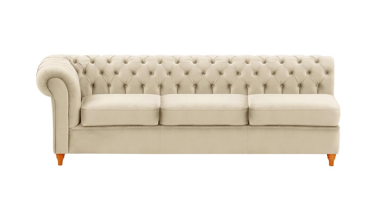 Chesterfield - Module d’extrémité gauche trois places (3L) — vue 6