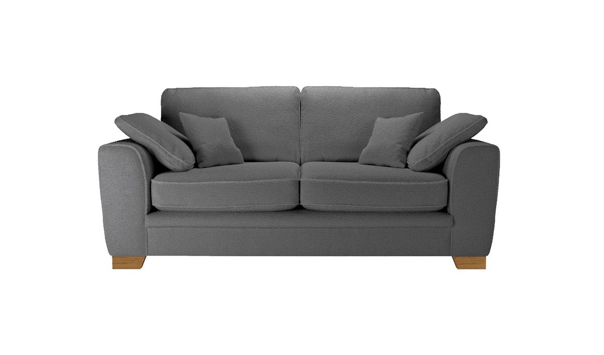 Ronay canapé deux places, Teddy granite - graphite