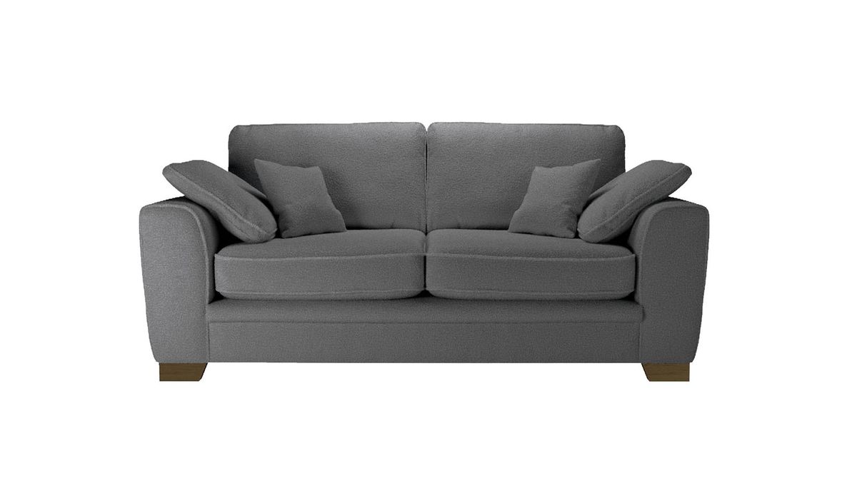 Ronay canapé deux places, Teddy granite - graphite